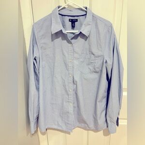 Gap Factory Boyfriend Button Down Shirt- Size Large